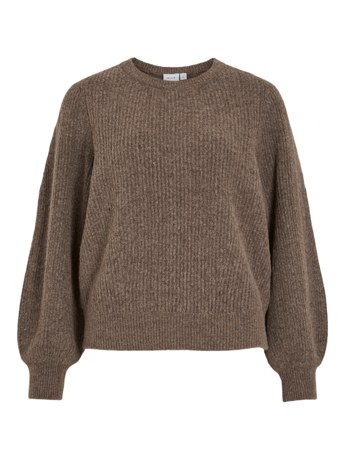 VIKACHEL Knitted Top - Falcon - VERO MODA & VILA Bergvik